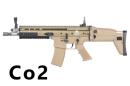 WE-TECH SCAR-L V3 リアル刻印 CO2 ガスブローバック ガスガン TAN 日本仕様